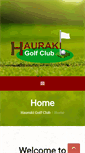 Mobile Screenshot of haurakigolf.co.nz